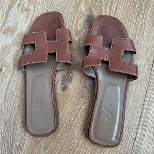 Hermes Oran sandals